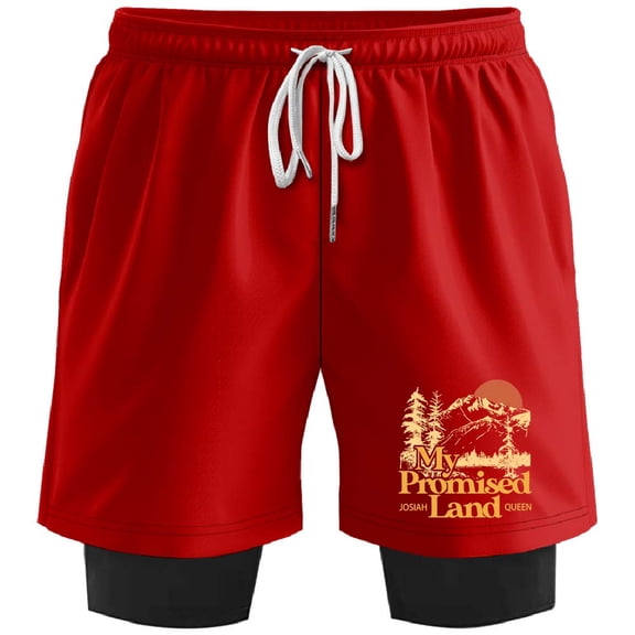 Josiah Queen My Promised Land Tour 2025 Sweatshorts Women Men Casual Short Basketball Pants Outdoor Sportwear