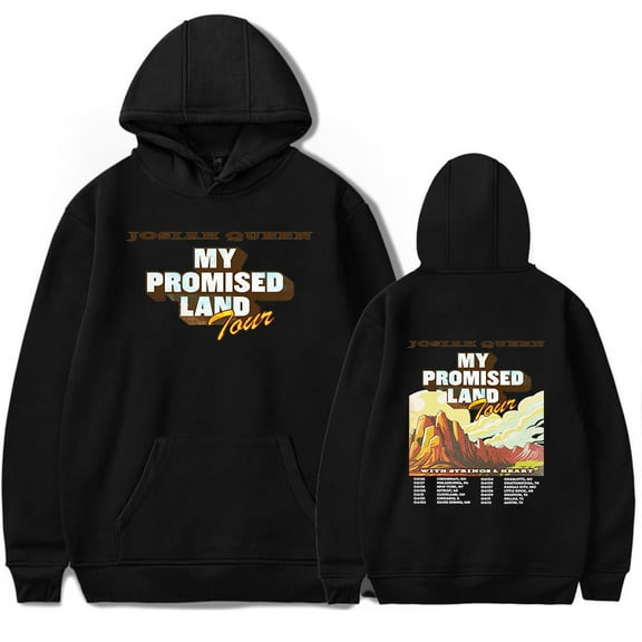 Josiah Queen My Promised Land Tour Merch Hoodies For Men/Women Unisex Long Sleeve Sweatshirt Fashion Streetwear