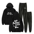 thumbnail image 1 of Josiah Queen My Promised Prints Hoodie Suit Pocket Drawstring Hoodie Streetwear Casual Sweatshirt  Man/Women Hip Hop Hoodies, 1 of 5