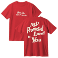 thumbnail image 1 of Josiah Queen Promised Land Cotton T-shirt Women Men Short Sleeve Crewneck Fashion Tee, 1 of 3