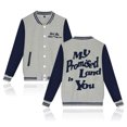 thumbnail image 1 of Josiah Queen Promised Land Logo Merch Varsity Jacket Unisex Fashion Long Sleeve Sweatshirts, 1 of 6