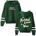 thumbnail image 1 of Josiah Queen Promised Land Pullover Hoodie Unisex Long Sleeve Pocketless Casual Sweatshirt, 1 of 3