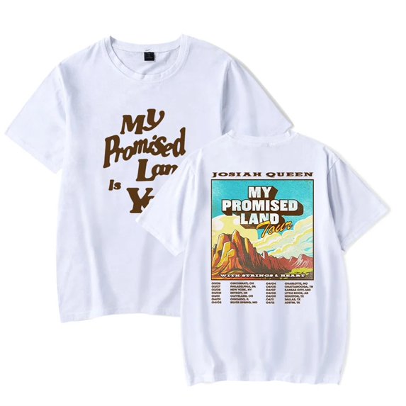 Josiah Queen Short Sleeve Crewneck T - shirt Fashionable Streetwear for Both Men and Women