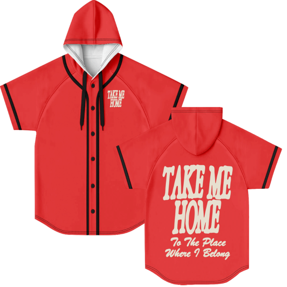 Josiah Queen Take Me Home Merch Baseball Hoodie Sport Jacket Tee Fashion Design Short-Sleeved Tops