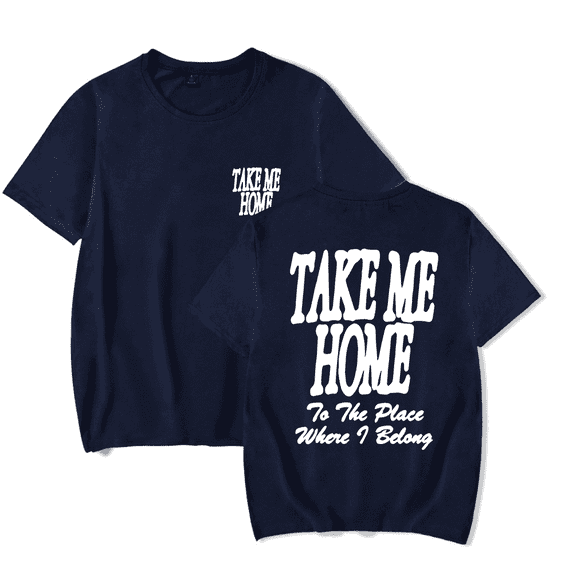 Josiah Queen Take Me Home Merch Men's & Women's Pure Cotton Short Sleeve Crewneck Trendy Streetwear Summer T-Shirt
