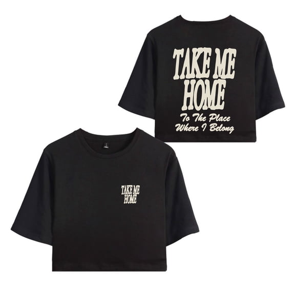 Josiah Queen Take Me Home MerchT-Shirt For Women&Girls Midriff Short Sleeve Summer Clothing Vest Tee