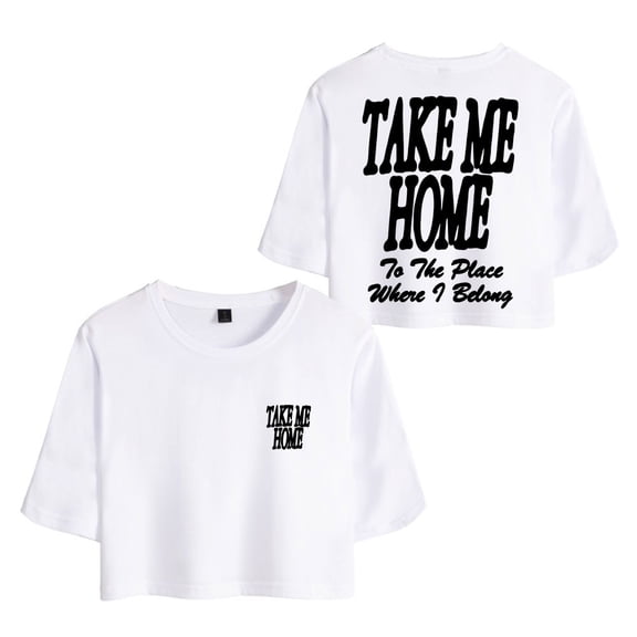 Josiah Queen Take Me Home MerchT-Shirt For Women&Girls Midriff Short Sleeve Summer Clothing Vest Tee