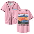 thumbnail image 1 of Josiah Queen The Mt. Zion Tour Merch Baseball Jersey Shirt V-Neck Women Men Short Sleeve Streetwear Clothes, 1 of 3