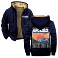 thumbnail image 1 of Josiah Queen The Mt. Zion Tour Merch Zipper Hoodies Women Men Jacket Parkas Long Sleeve Fashion Streetwear Coat, 1 of 3