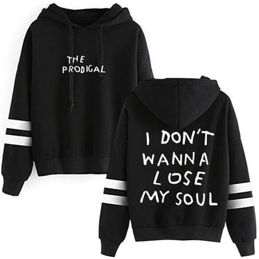 Josiah Queen The Prodigal Logo Merch Pullover Hoodies Pocketless Parallel Bars Sleeve Streetwear