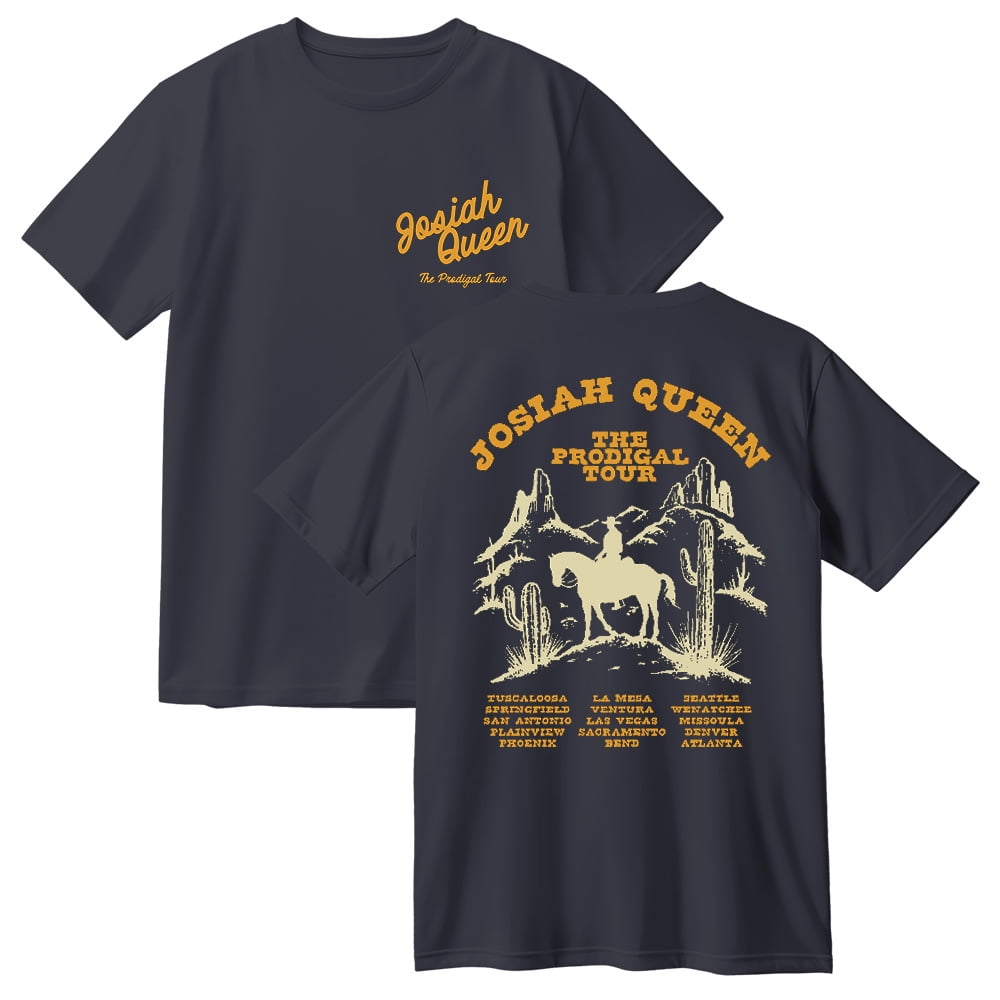 Josiah Queen The Prodigal Tour Cotton Tshirt Casual Short Sleeve