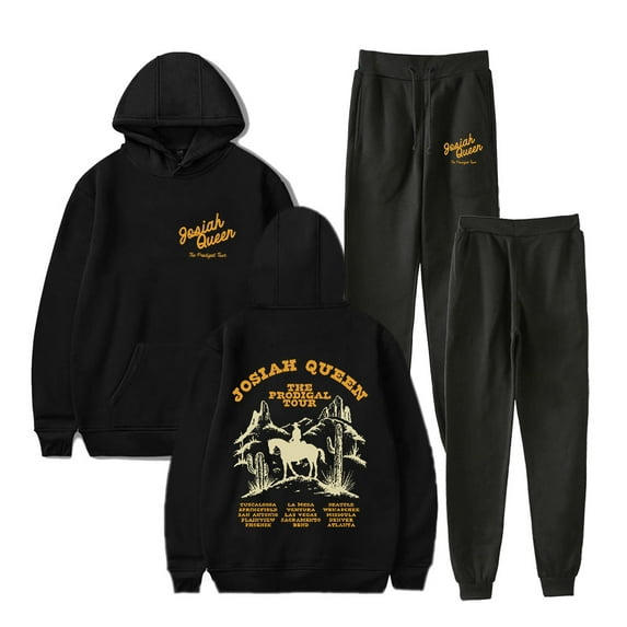 Josiah Queen The Prodigal Tour Hoodie Suit Pocket Drawstring Hoodie Streetwear Casual Sweatshirt Man/Women Hip Hop Hoodies