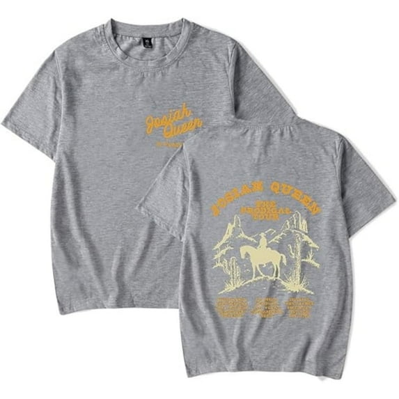 Josiah Queen The Prodigal Tour Merch Unisex Cotton Crew Neck Short Sleeve Trendy Streetwear Casual T-Shirt