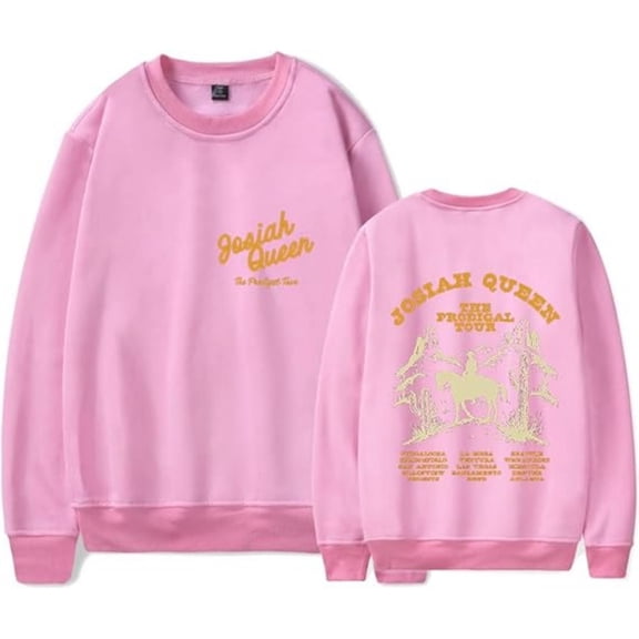 Josiah Queen The Prodigal Tour Sweatshirt Women Men Casual Crewneck Long Sleeve Pullover Fashion Clothes