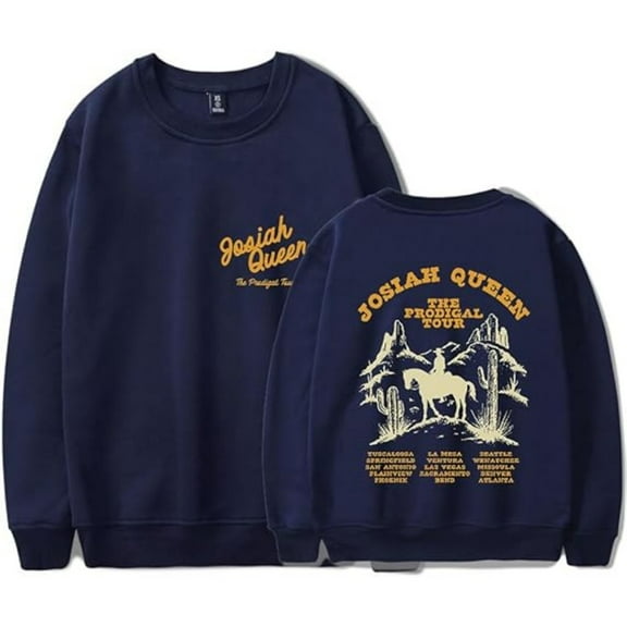 Josiah Queen The Prodigal Tour Sweatshirt Women Men Casual Crewneck Long Sleeve Pullover Fashion Clothes