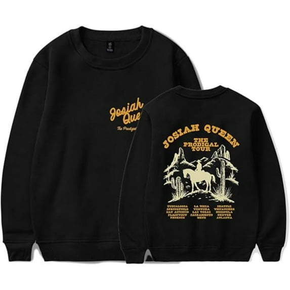 Josiah Queen The Prodigal Tour Sweatshirt Women Men Casual Crewneck Long Sleeve Pullover Fashion Clothes
