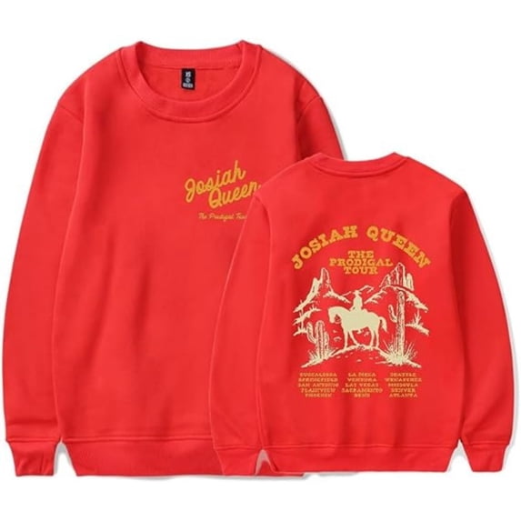 Josiah Queen The Prodigal Tour Sweatshirt Women Men Fashion Crewneck Long Sleeve Pullover Casual Clothes