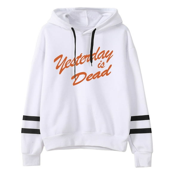 Josiah Queen Yesterday Is Dead Hoodie Long Sleeve Sweatshirt Women Men Casual Pullover Clothes