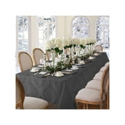 Josie Accessories Inc. Elrene Barcelona Damask Elegant Fabric Tablecloth gray 60"x120" Oblong