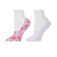 thumbnail image 1 of Josie Natori Printed Liner Socks, 2 pack, 1 of 2