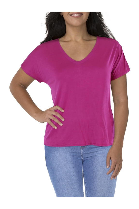 Josie Womens Modal Blend Short Sleeves T-Shirt