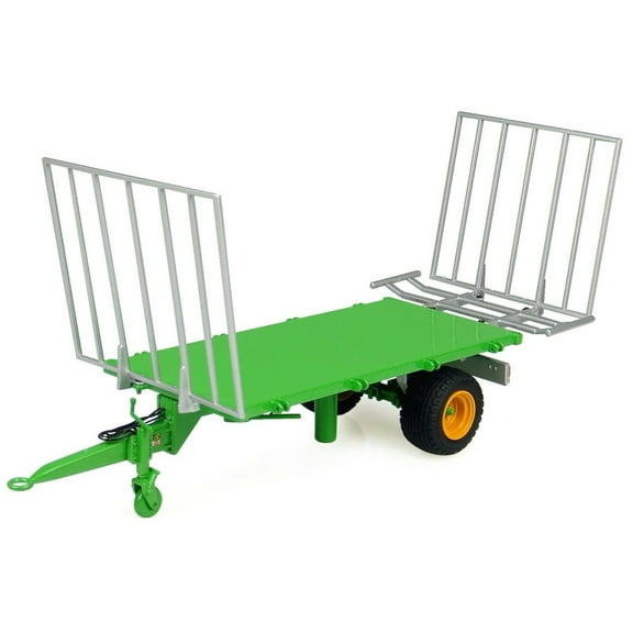 Joskin Trans-EX 5T Trailer With Hay Lades [1:32 scale in Green]