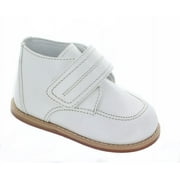 Josmo 8191 Hook and Loop Toddlers' Medium Width Walking Shoes - White, 3.5