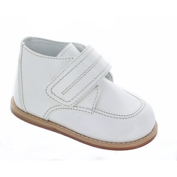 Josmo 8191 Hook And Loop Toddlers Medium Width Walking Shoes, White, 7.5