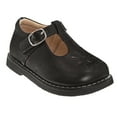 thumbnail image 1 of Josmo 8193 Buckle Toddlers' Wide Width Walking Shoes - Black, 6, 1 of 7