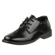 Josmo Boys Classic Oxford Casual Dress Shoe - Black, 11