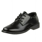 Josmo Boys Classic Oxford Casual Dress Shoe - Black, 12