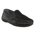 thumbnail image 1 of Josmo Boys' Slip-On Casual Boat Style Shoes. (Little Kids/Big Kids) - Black, Size: 2, 1 of 7
