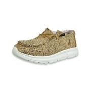 Josmo Boys' Knitted Dressy Sneakers - tan, 11 toddler