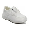 thumbnail image 1 of Josmo Boys Laces Toddler Dress Shoes - White, 6, 1 of 6