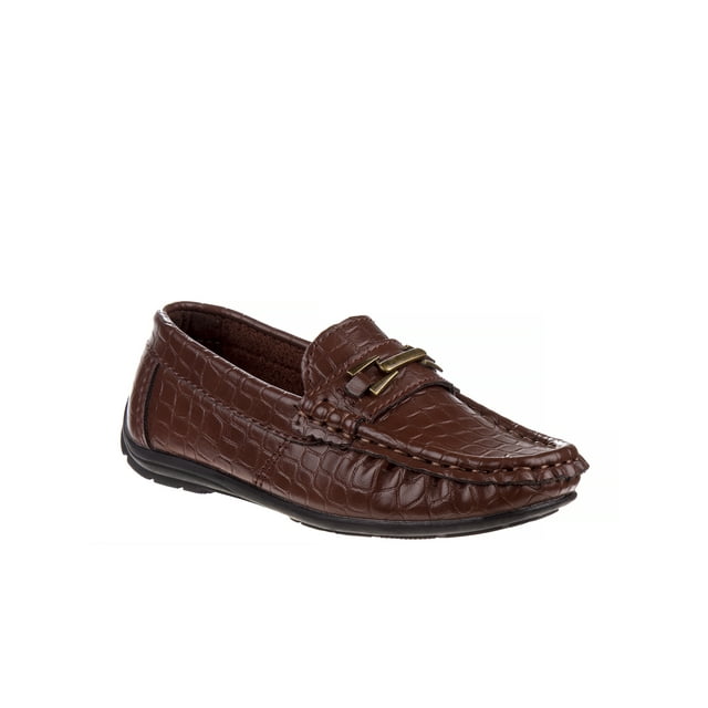 Josmo Boys Loafer with Metal Accent