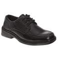 thumbnail image 1 of Josmo Boys Oxford Dress Shoes. (Little Kids Big Kids), Black, 3, 1 of 7