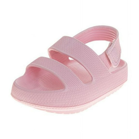Josmo Boys And Girls Hook And Loop Eva Sandals. (Toddler Little Kids), Pink, Size: 9