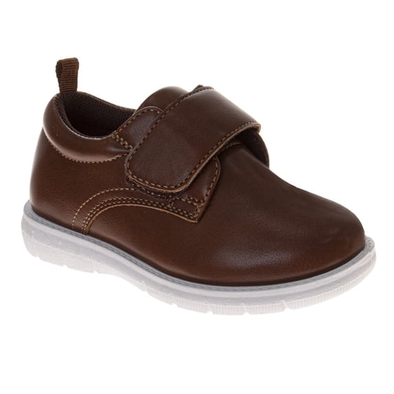 Josmo Casual Shoes Boys Everyday Flexible Sole Easy On off Durable Canvas Playtime (Toddler), Brown, Size: 10