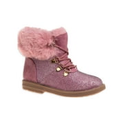 Josmo Faux Fur & Glitter Fashion Boots (Toddler Girls)