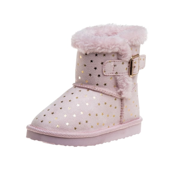 Josmo Girls Classic Simple Cozy Winter Boots, Toddler