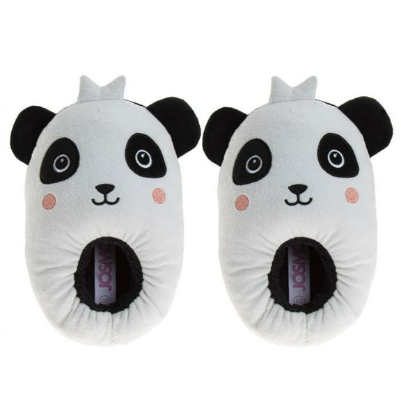 Josmo Girls Comfy Slippers. (Little Kids), White Blue, Size: 4, 5