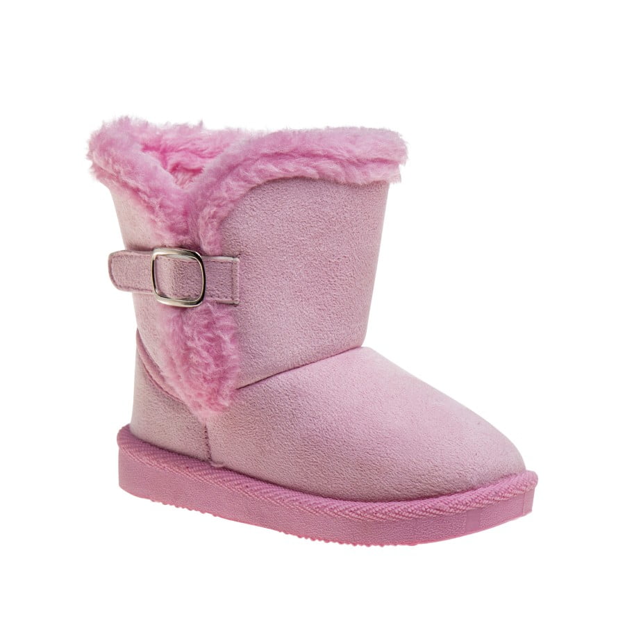 Josmo Girls  Cozy Lined Winter Boots - Pink, 7