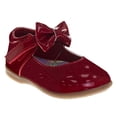 thumbnail image 1 of Josmo Girls Mary Jane Dress Shoes Bow Detail Little Kids, Red Patent, Size: 3, 1 of 8