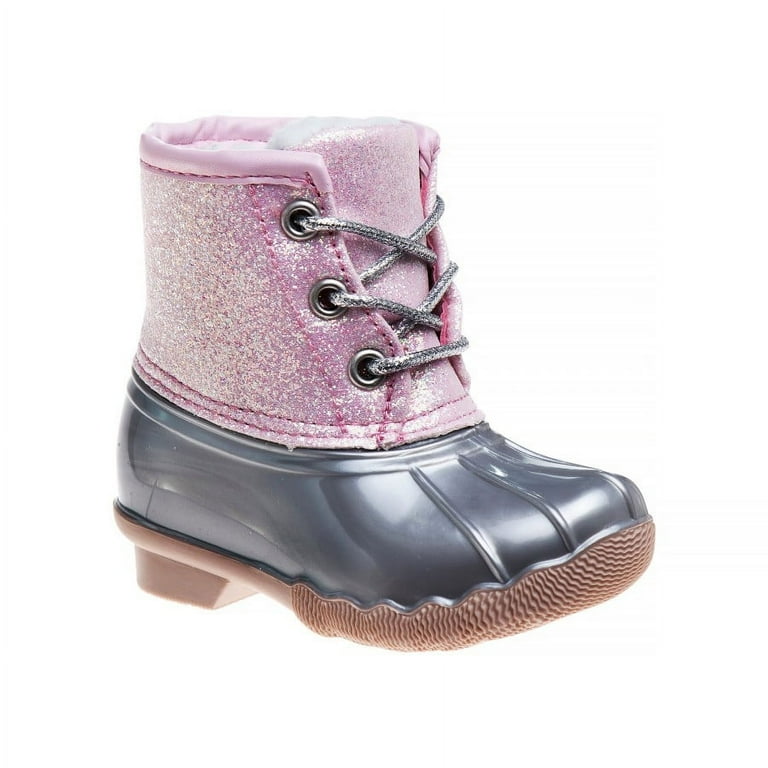 Womens duck hotsell boots pink