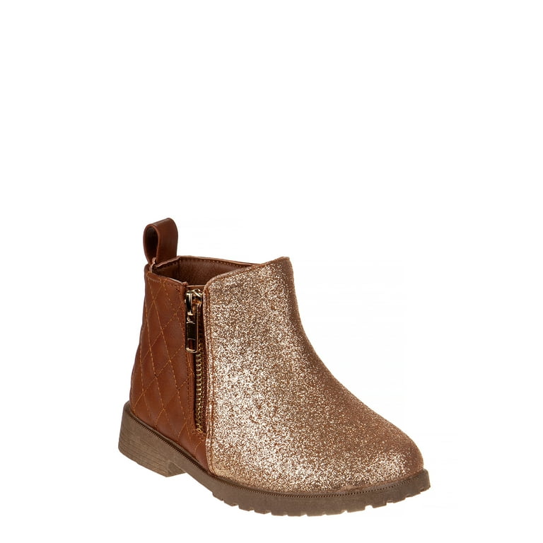 Girls glitter best sale ankle boots