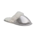 thumbnail image 1 of Josmo Little Kids Girls Slippers, Silver Shimmer                  , 1, 1 of 7