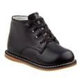 thumbnail image 1 of Josmo Logan Baby Walking Shoes Medium Width  Boys Girls Unisex Walking Shoes First Step Walker, Leather Non, Slip Bottom High Top, Black, Size: 2, 1 of 10