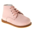 thumbnail image 1 of Josmo Logan Toddlers Leather Medium Width Walking Shoes, Pink, 4.5, 1 of 4