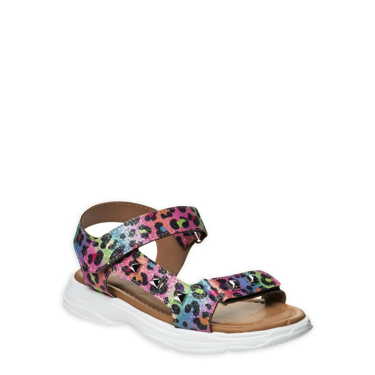 Girls shop cheetah sandals