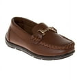 thumbnail image 1 of Josmo Toddler Boys Loafer Shoes, Brown, Size: 9, 1 of 8